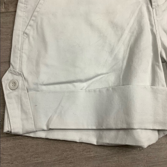 Women's deLiA's Jeans 1 2 XS Chino Khakis Shorts Stone Stretch Active Rolled Hem - Picture 6 of 8